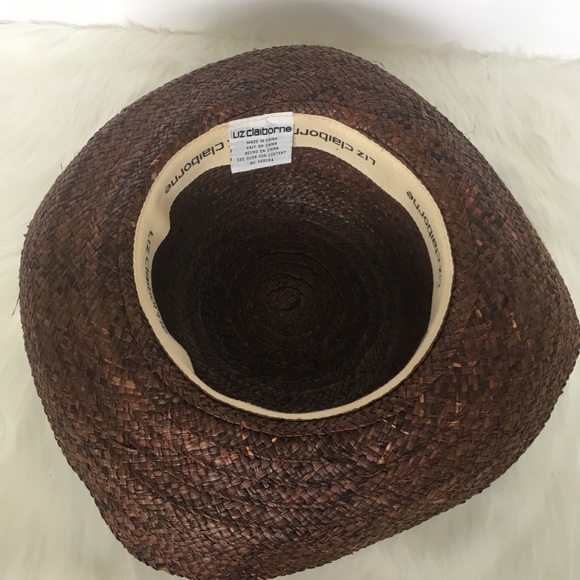 COPY - Liz Claiborne Brown Straw Hat - Picture 5 of 5